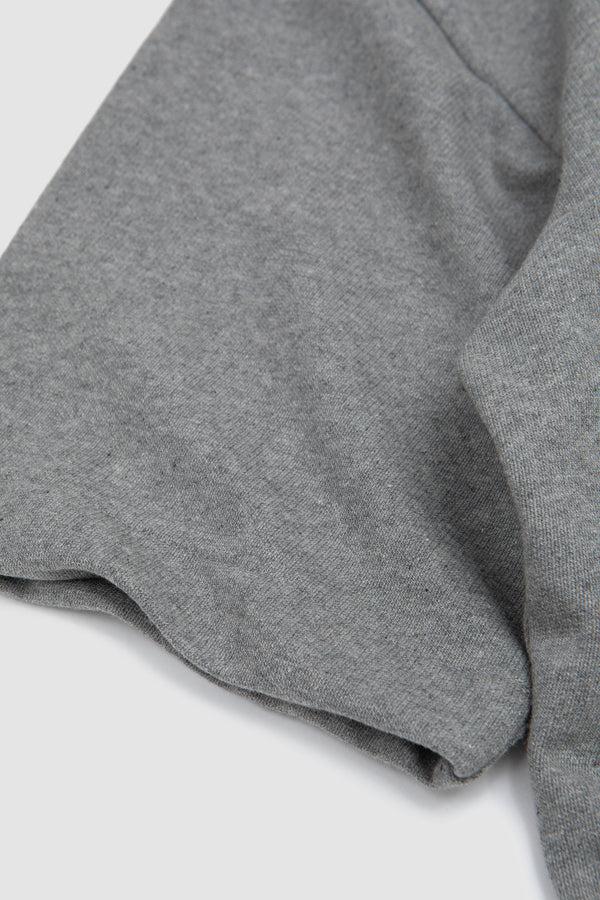 Sportivo Store Coral Wide Collar Shirt Grey Melange