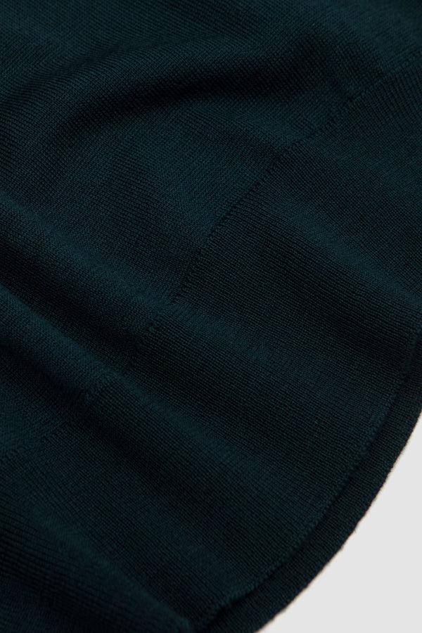 Sportivo Store Cotswold Extra Fine Merino Wool Polo Shirt Richardson Green