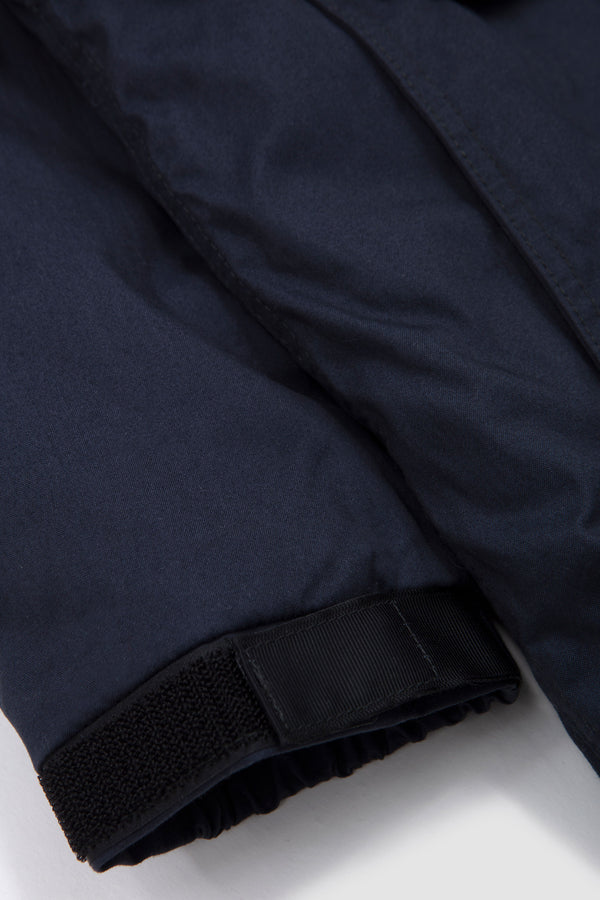 Sportivo Store Cotton Nylon Padding Active Coat Navy