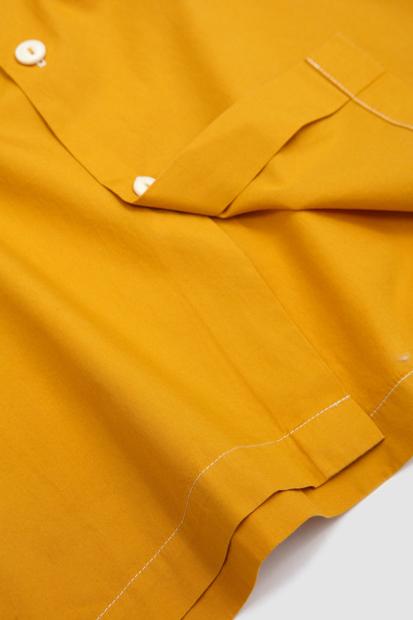 Sportivo Store CPO Shirt Organic Fine Poplin Golden Brown