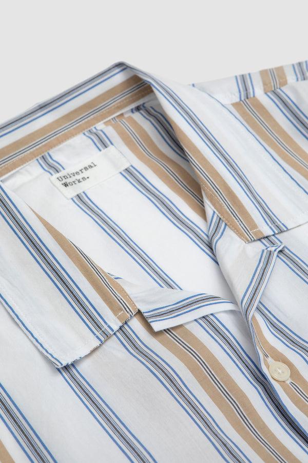 Sportivo Store Dean Road Shirt Pop Stripe Three Blue/Sand