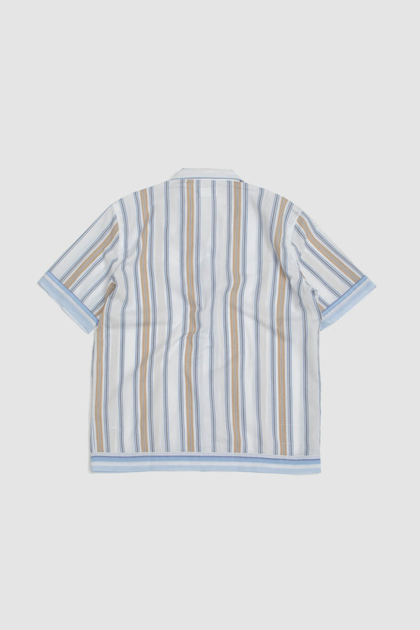 Sportivo Store Dean Road Shirt Pop Stripe Three Blue/Sand