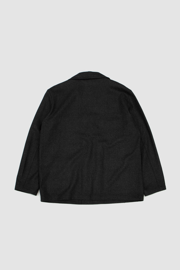 Sportivo Store Double Breasted Jacket Anthracite Prince Of Wales