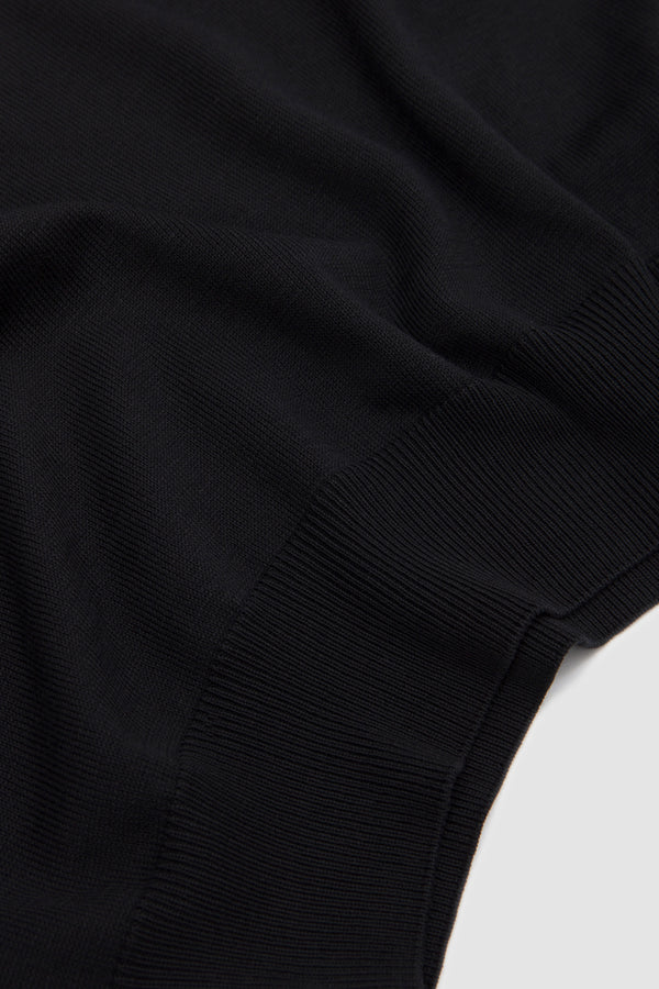 Sportivo Store Egyption Cotton Crew Neck Sweater Black