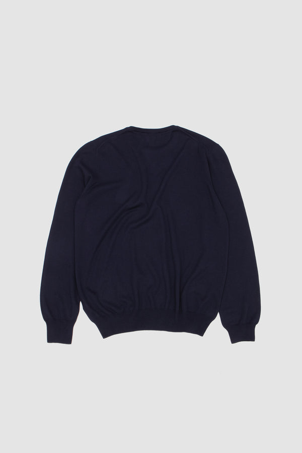 Sportivo Store Egyption Cotton Crew Neck Sweater Navy