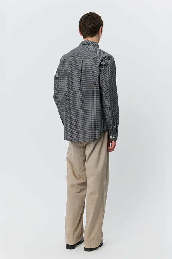 Sportivo Store Executive Shirt Black Experienced Check