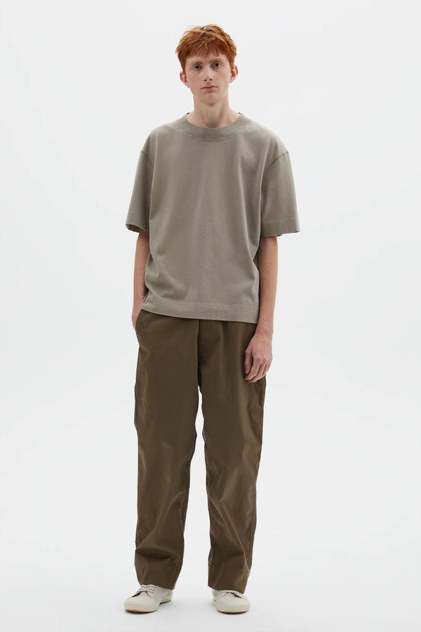 Sportivo Store Flatlock Crew Matte Jersey Black Taupe