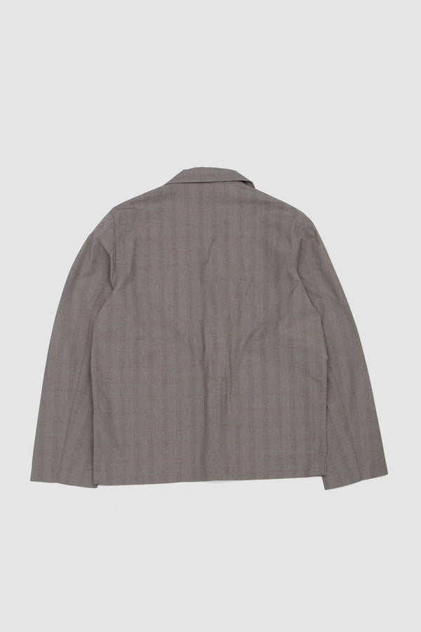 Sportivo Store Franck Jacket Wales Glen Check Grey Brown