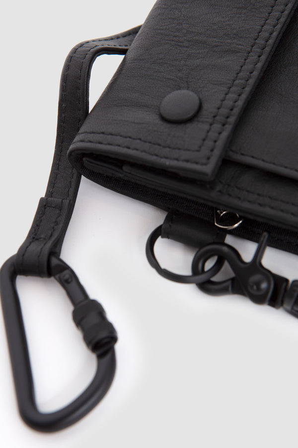 Sportivo Store Freestyle Dyneema Leather Wallet Black