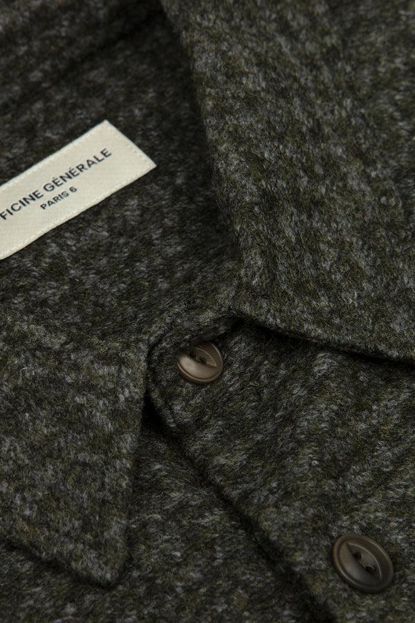 Sportivo Store Harring Jacket Olive/ Mid Heather Grey