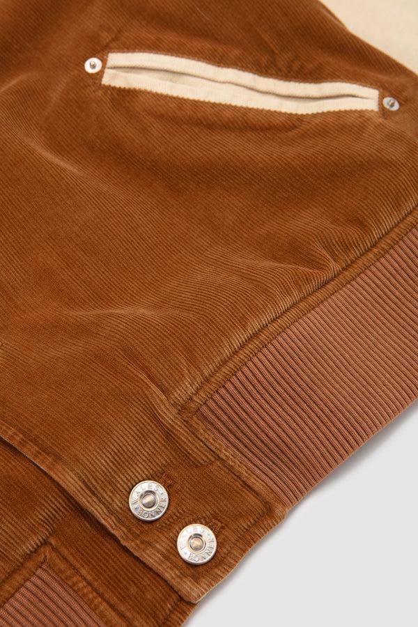Sportivo Store Homecoming Varsity Jacket Brown/ Sand