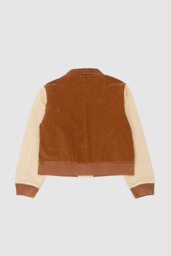 Sportivo Store Homecoming Varsity Jacket Brown/ Sand