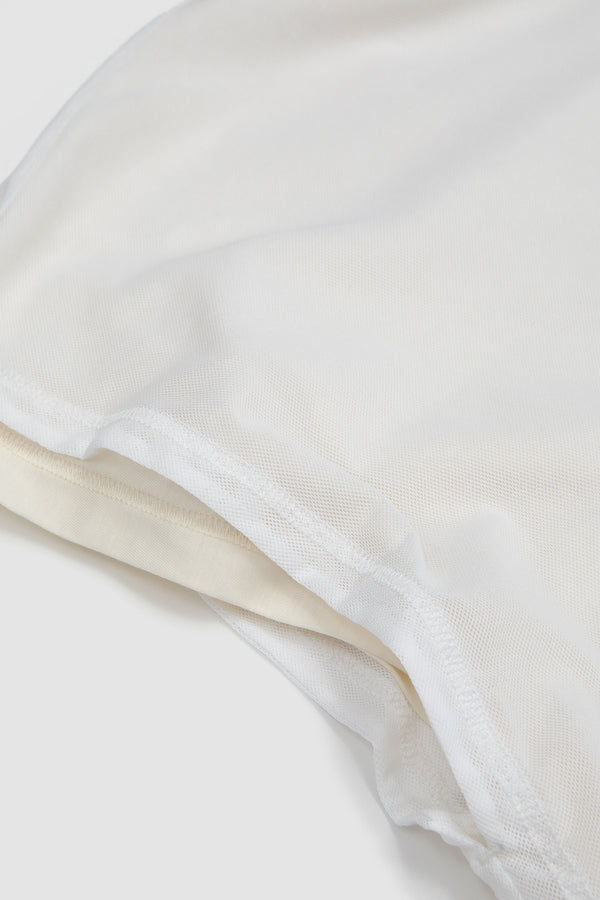 Sportivo Store Inex Mesh Sleeveless Top Off White/ White