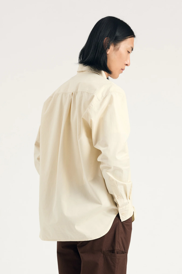Sportivo Store Julius Mineral Dyed Oversize Shirt Ecru