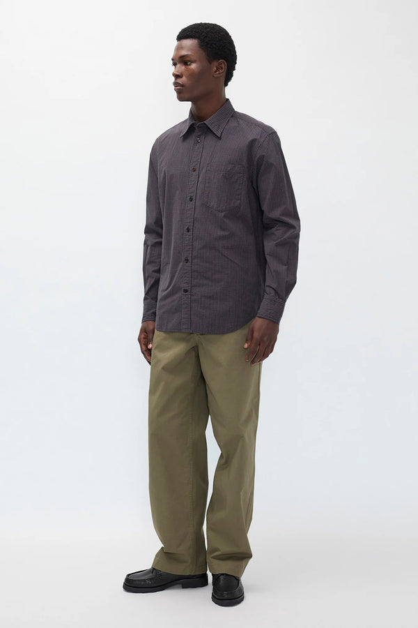 Sportivo Store Kvitfjell Relaxed Cotton Twill Pant Olive Night