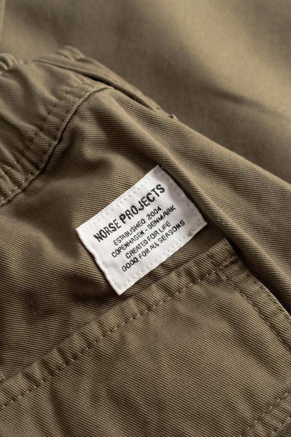 Sportivo Store Kvitfjell Relaxed Cotton Twill Short Olive Night