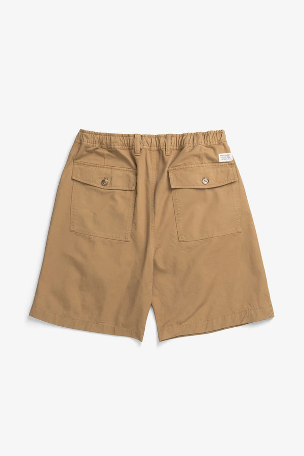 Sportivo Store Kvitfjell Relaxed Cotton Twill Short Walnut