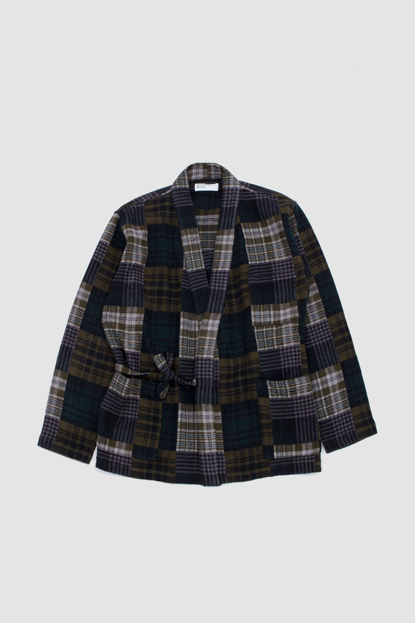 sportivo store Kyoto Work Jacket Japanese Patchwork Green