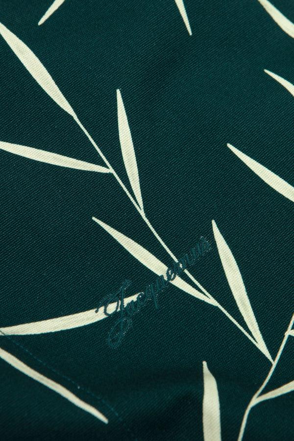 Sportivo Store La Chemise Fonccio Print Foliage Dark Green
