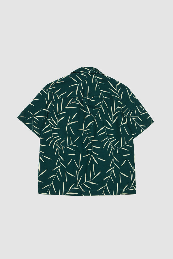 Sportivo Store La Chemise Fonccio Print Foliage Dark Green