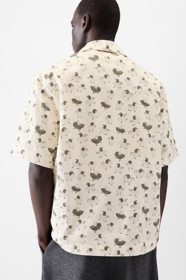 Sportivo Store La Chemise Jean Print Duck Light Beige Grey