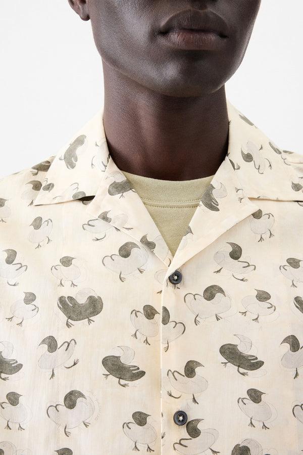 Sportivo Store La Chemise Jean Print Duck Light Beige Grey