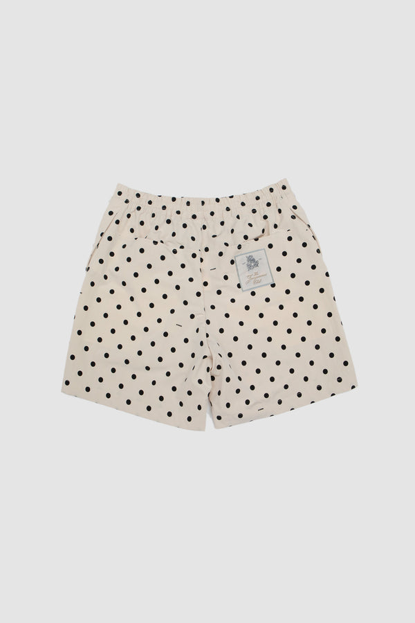 Sportivo Store Le Short Aloe Print Dots Logo Off White