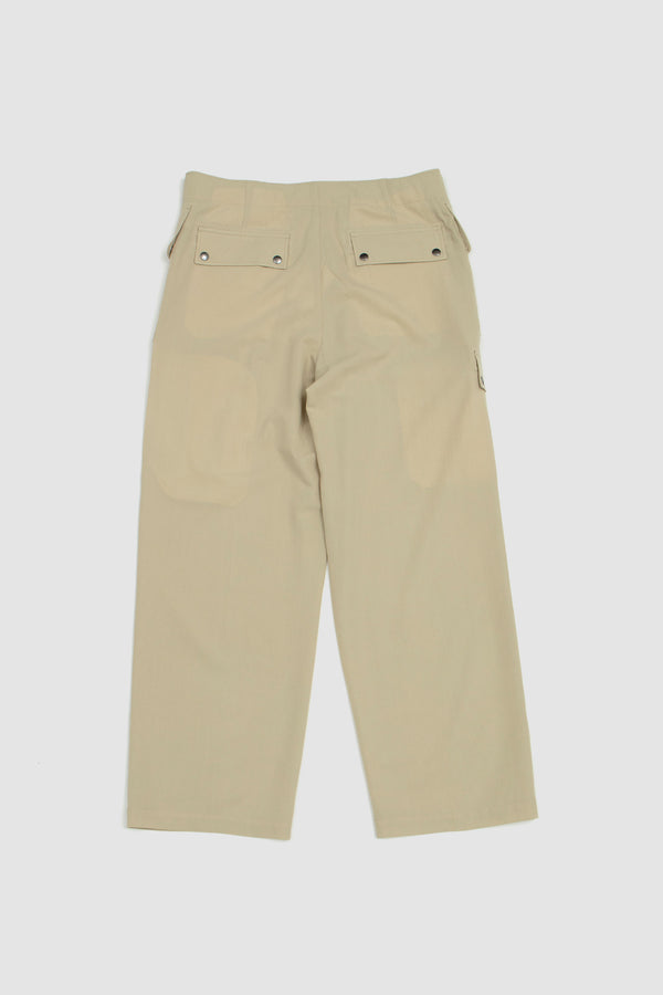 Sportivo Store Light Cotton Wool Viyella Cargo Pants Light Khaki