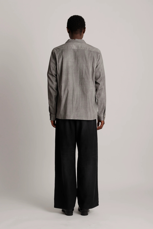 Sportivo Store Lot.108 50S Italian Collar Shirt Hand Drawn Sumi