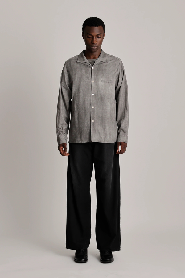 sportivo store Lot.108 50S Italian Collar Shirt Hand Drawn Sumi