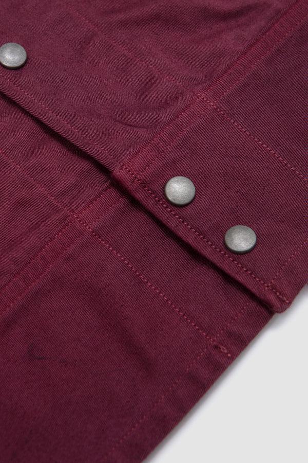 Sportivo Store Lot.324 USMD Convalescent Jacket Natural Dyed Burgundy