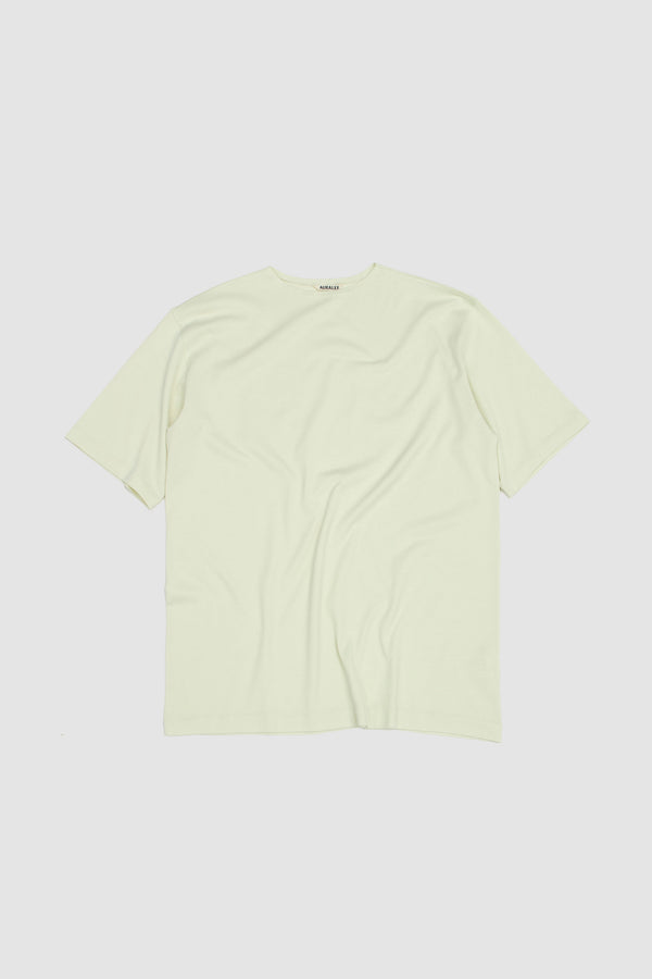 sportivo store Luster Plaiting Boat Neck Tee Ivory Pistachio