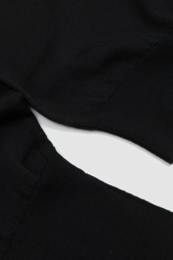 Sportivo Store Marcus Extra Fine Merino Wool Jumper Black
