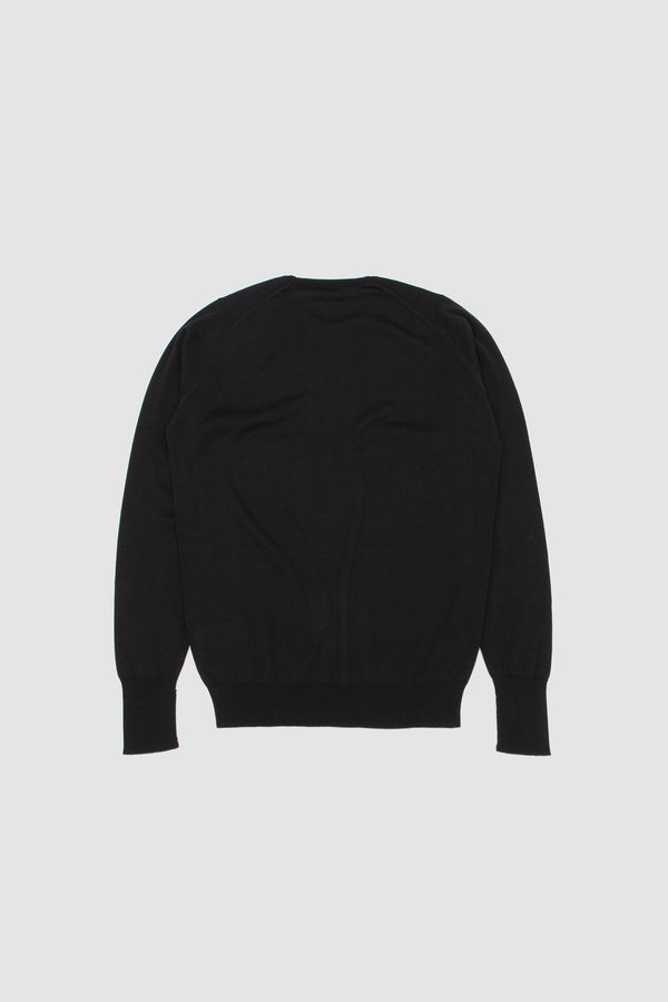 Sportivo Store Marcus Extra Fine Merino Wool Jumper Black