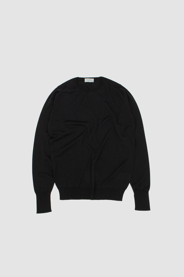 sportivo store Marcus Extra Fine Merino Wool Jumper Black