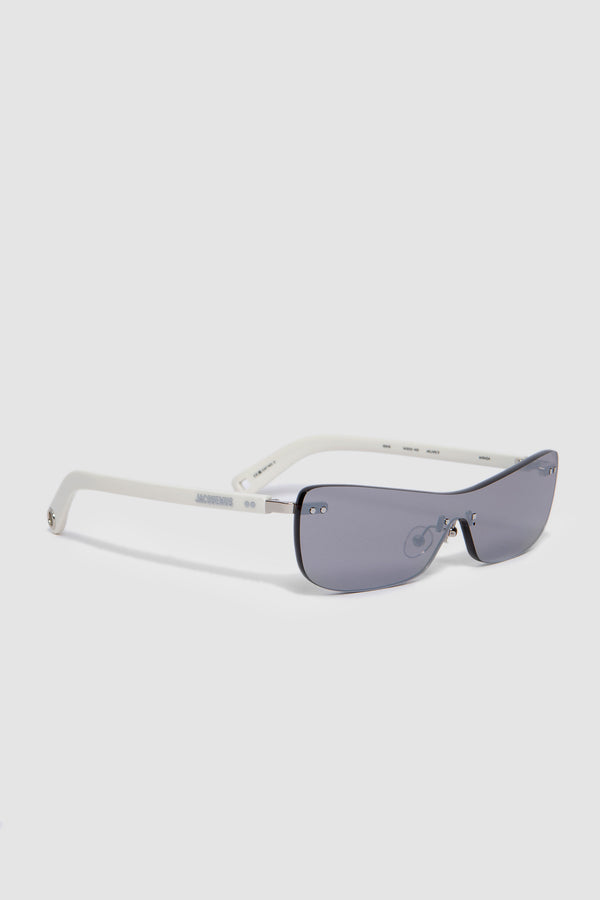Sportivo Store Mirada Sunglasses Beige White/Silver/Silver Mirror