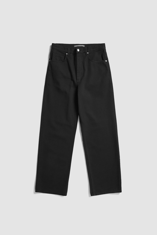 Sportivo Store Mogens Relaxed 5 Pocket Heavy Twill Pants Black