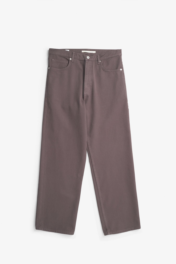 Sportivo Store Mogens Relaxed 5 Pocket Heavy Twill Pants Seal Brown