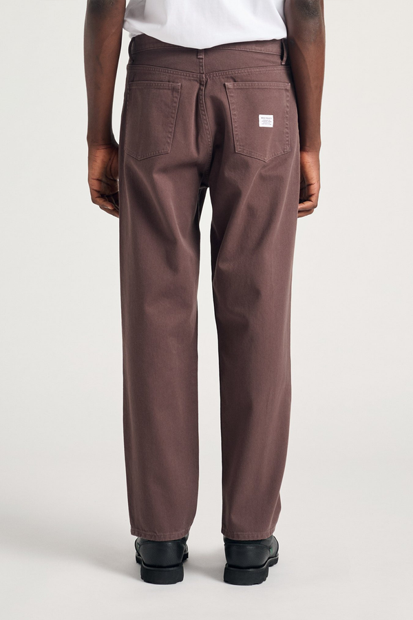 sportivo store Mogens Relaxed 5 Pocket Heavy Twill Pants Seal Brown