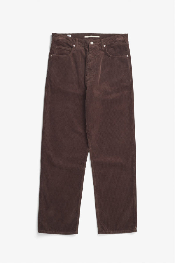 sportivo store Mogens Relaxed 5 Pocket Wide Wale Corduroy Espresso
