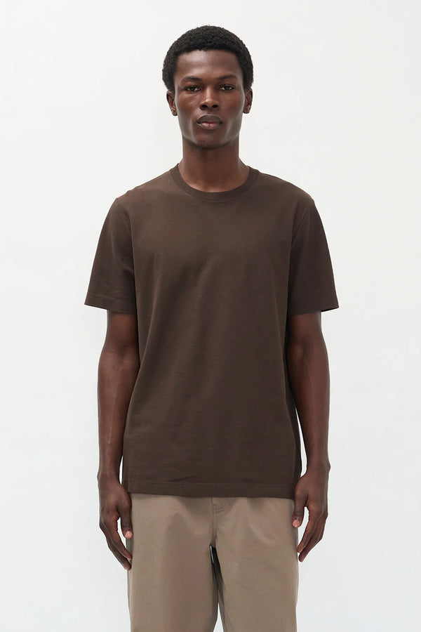 sportivo store Nordborg Cotton Crepe T-Shirt Delicioso Brown