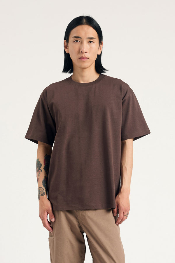 Sportivo Store Norse Standard Heavy Loose T-Shirt Seal Brown