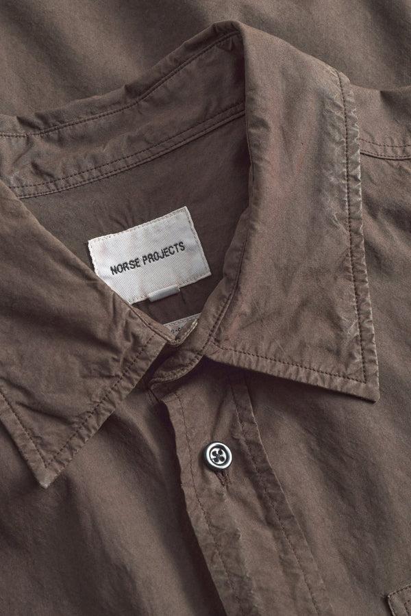 Sportivo Store Ole Fatigue Cotton Tencel Shirt Espresso