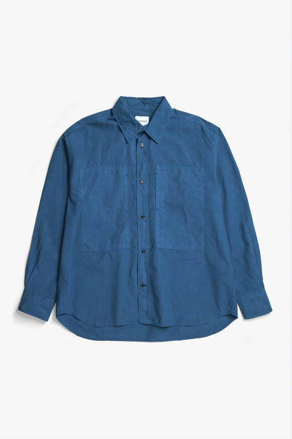 Sportivo Store Ole Fatigue Cotton Tencel Shirt Estate Blue