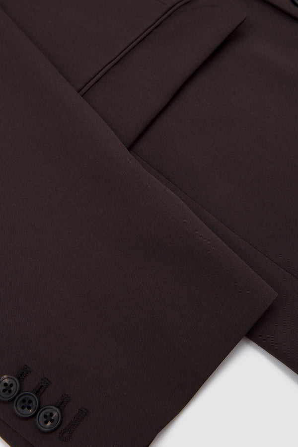 Sportivo Store Oversized Double Breasted Jacket Grey Khaki