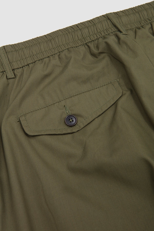 Sportivo Store Pleated Track Pant Recycled Poly Tech Olive