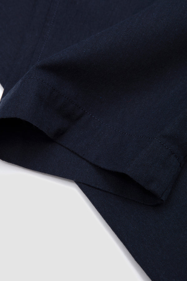 Sportivo Store Pleated Track Pant Valencia Cotton Navy