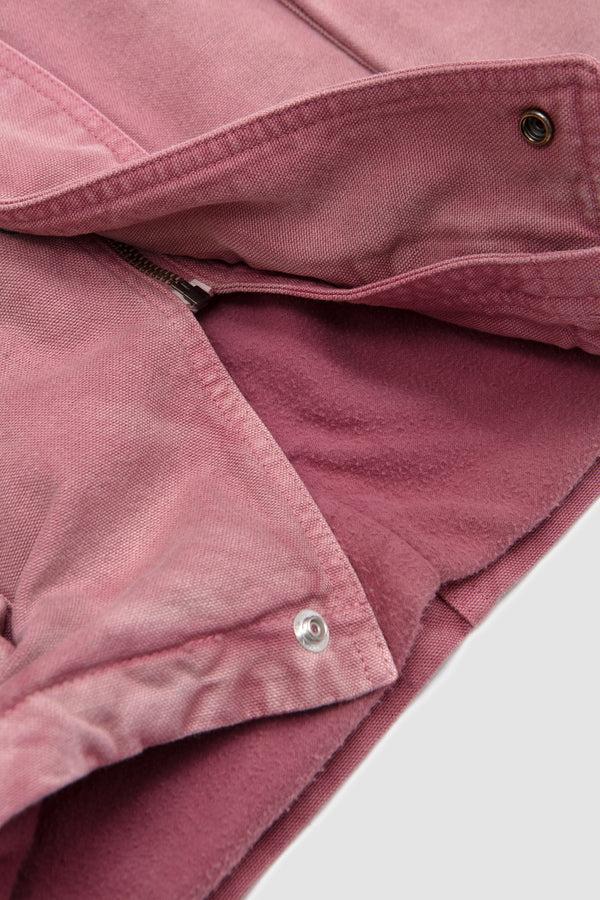 Sportivo Store Product Dyed Cotton Duck Blouson Faded Burgundy