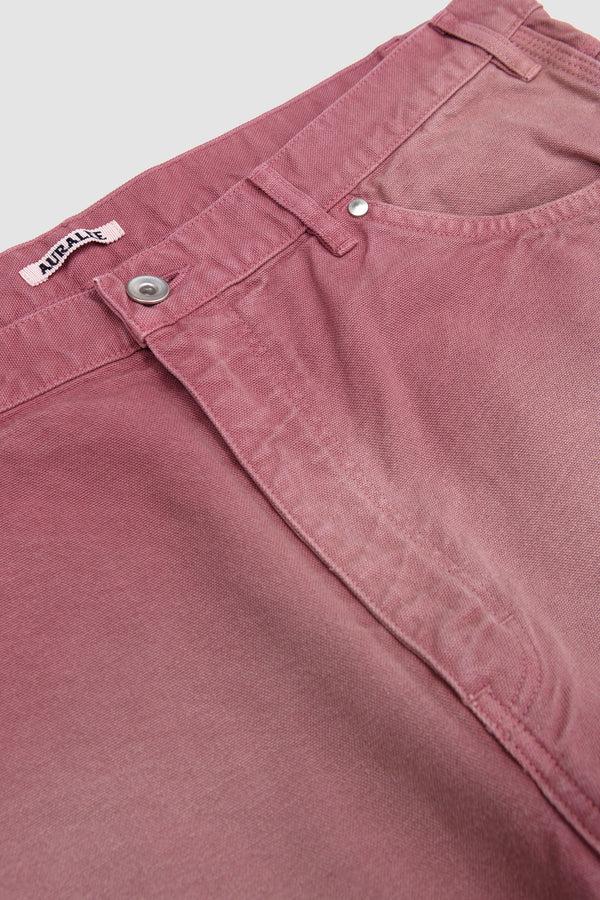 Sportivo Store Product Dyed Organic Cotton Duck Painter Pants Faded Burgundy