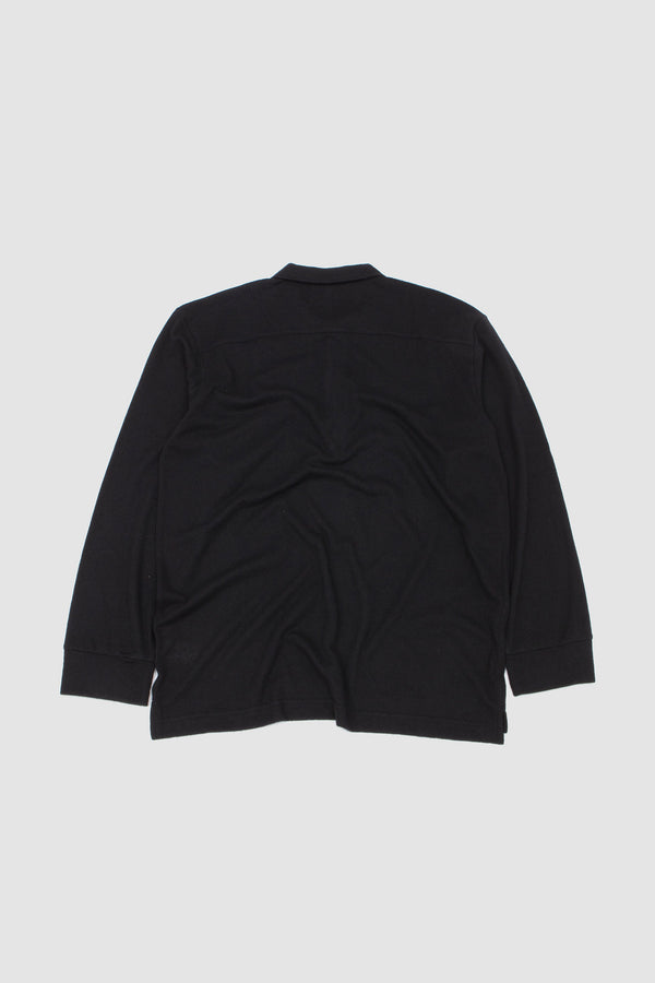 Sportivo Store Pullover LS Shirt Rec. Wool Mix SJ Black